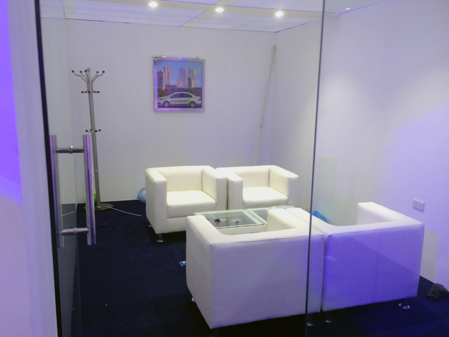 Volkswagen booth at MIAS 2015