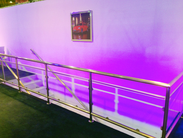 Volkswagen booth at MIAS 2015