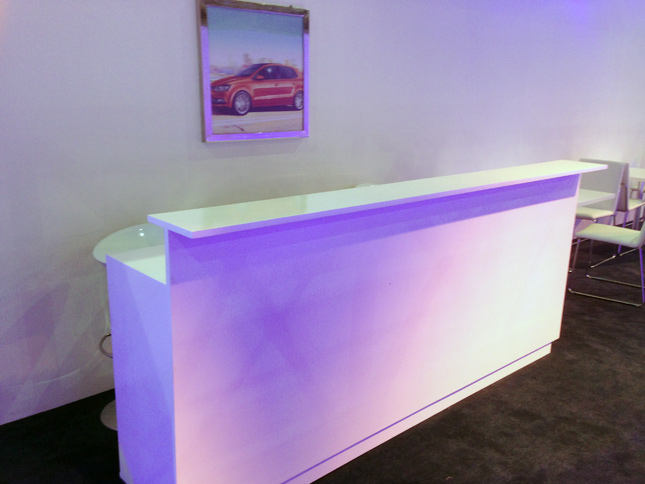 Volkswagen booth at MIAS 2015