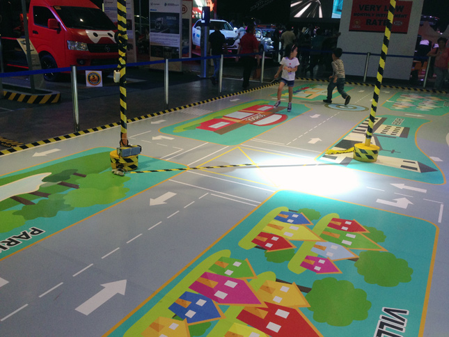 Volkswagen booth at MIAS 2015