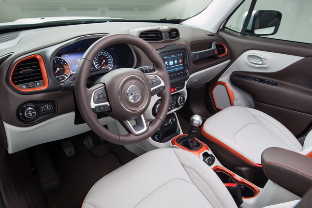 2015 Ward’s 10 Best Interiors: 2015 Jeep Renegade Limited