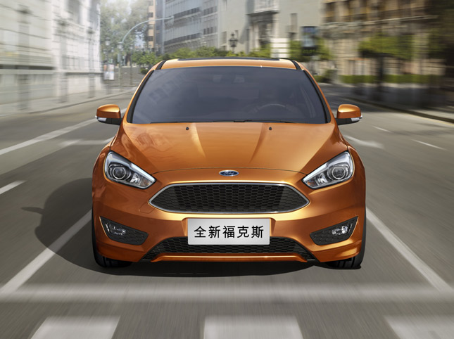 Refreshed Ford Focus makes Asian debut in Shanghai