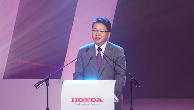 Honda Cars Philippines president Toshio Kuwahara