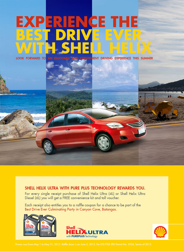 Shell Helix Ultra promo