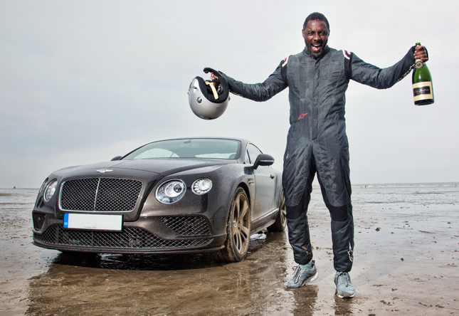 Idris Elba and the Bentley Continental GT Speed