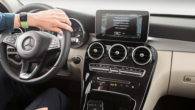 Mercedes-Benz Apple Watch app