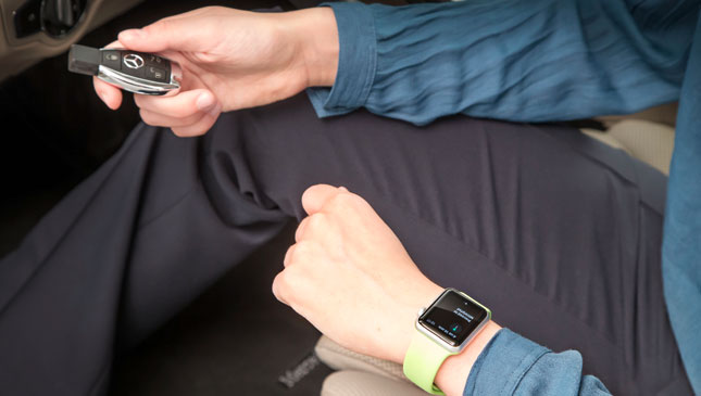 Mercedes-Benz Apple Watch app