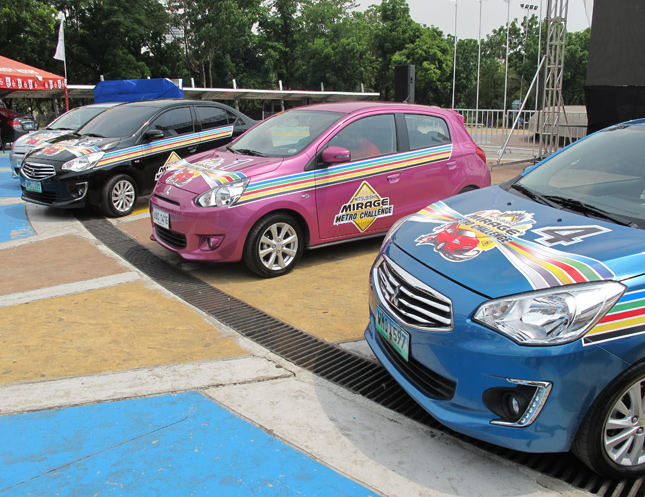 Mitsubishi Mirage Metro Challenge