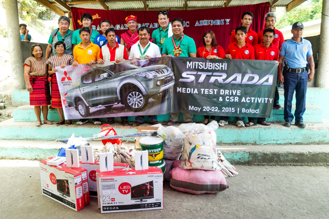 Mitsubishi Philippines donates school supplies