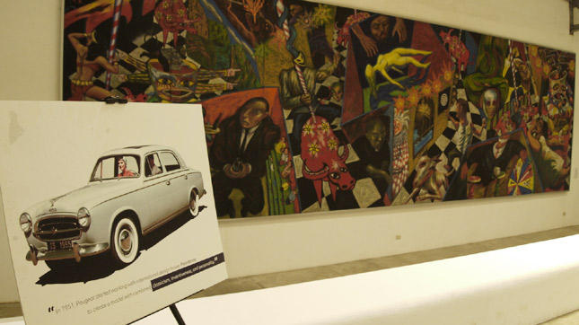 Peugeot: Cars, coffee and art