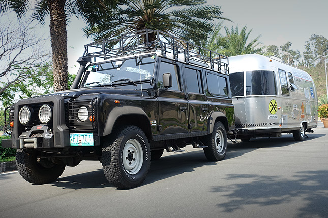 Army Navy Airstream trailer