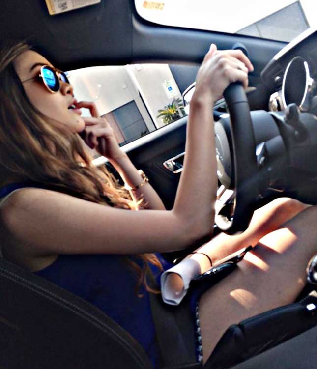 Wendy Lagrimas and her Ford Mustang