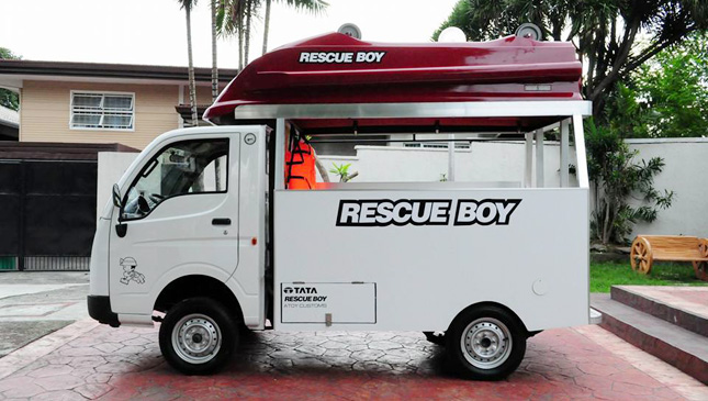 Tata Ace first-responder vehicle