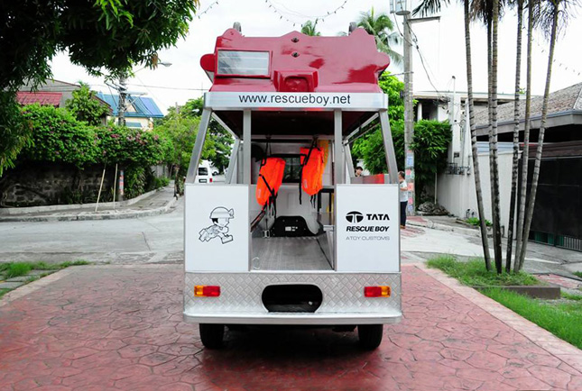 Tata Ace first-responder vehicle