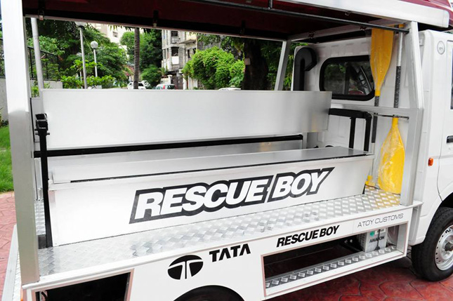 Tata Ace first-responder vehicle