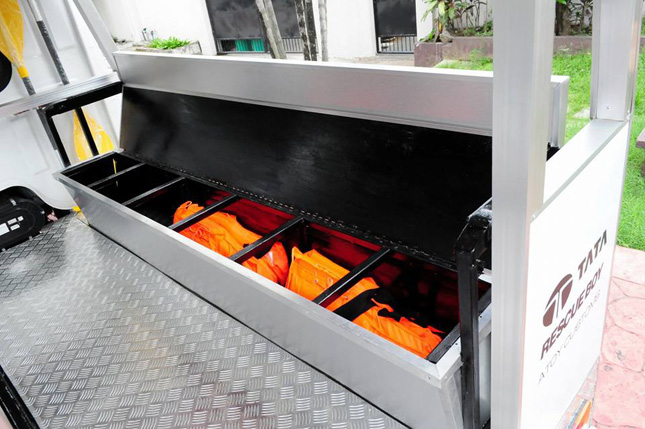 Tata Ace first-responder vehicle