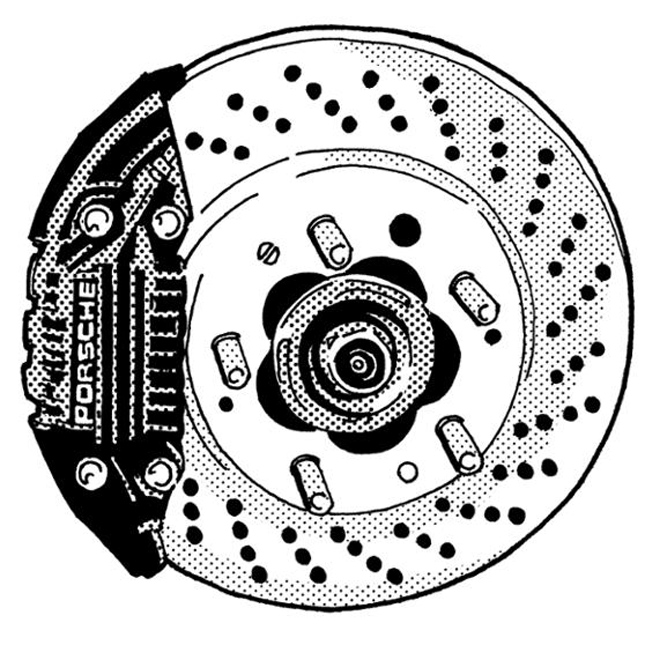 Porsche braking evolution