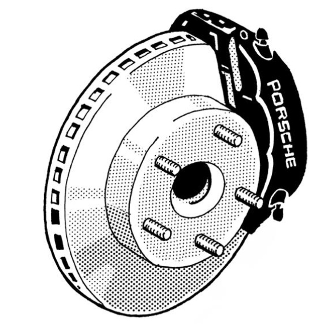 Porsche braking evolution