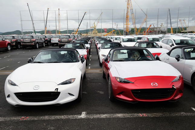 Mazda MX-5 at Bauan International Port in Batangas