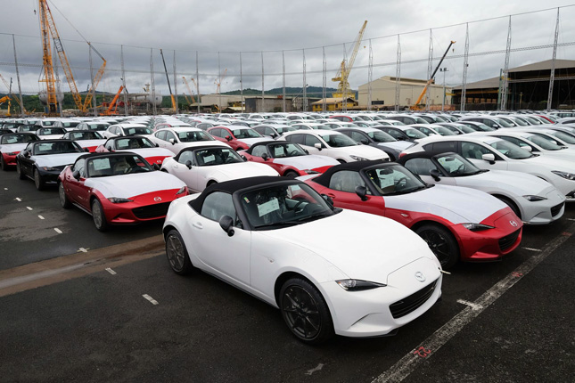 Mazda MX-5 at Bauan International Port in Batangas