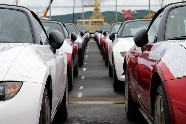 Mazda MX-5 at Bauan International Port in Batangas