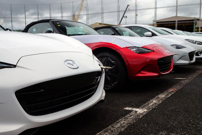 Mazda MX-5 at Bauan International Port in Batangas