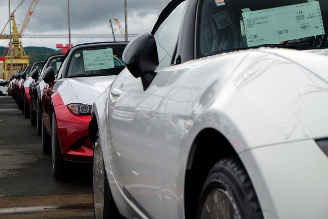 Mazda MX-5 at Bauan International Port in Batangas