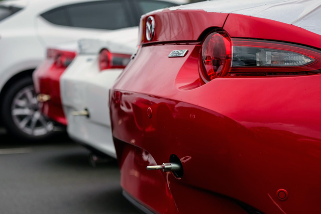 Mazda MX-5 at Bauan International Port in Batangas