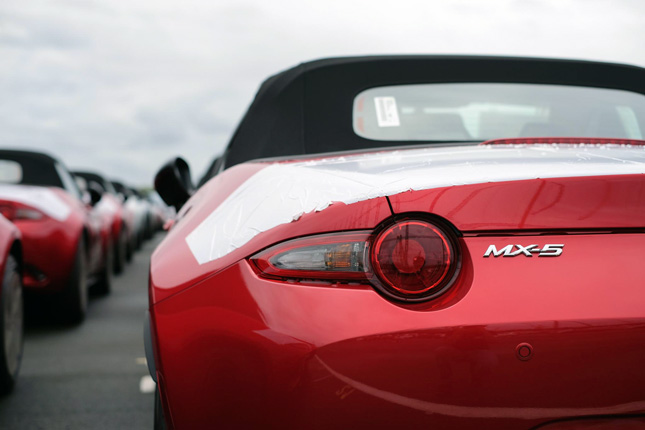 Mazda MX-5 at Bauan International Port in Batangas