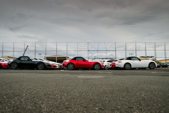 Mazda MX-5 at Bauan International Port in Batangas
