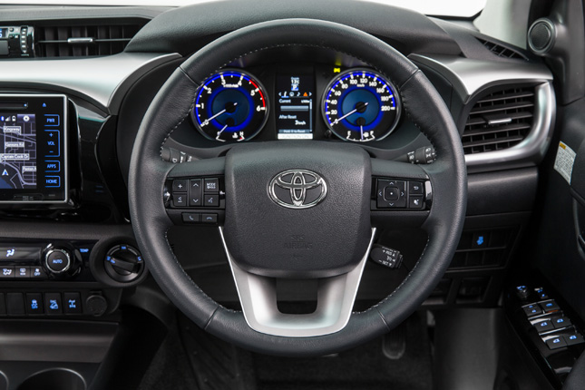 All-new Toyota Hilux interior