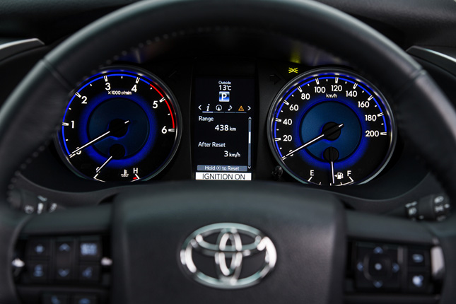 All-new Toyota Hilux interior