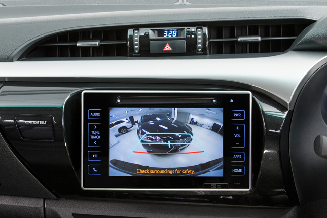 All-new Toyota Hilux interior