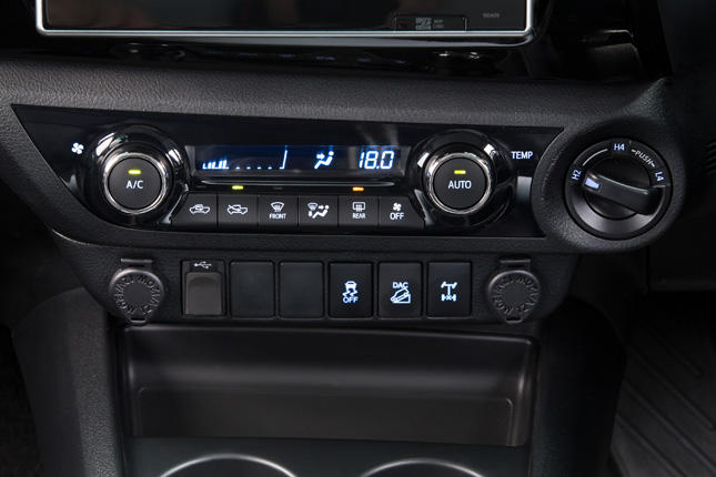 All-new Toyota Hilux interior