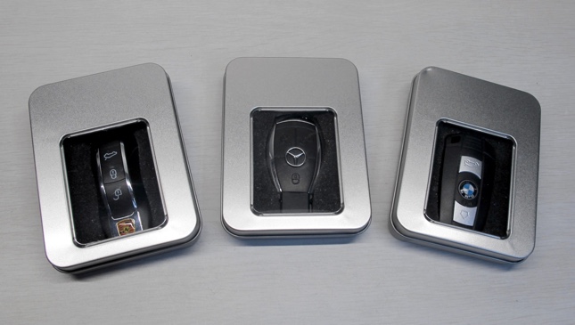 Car-key thumb drives