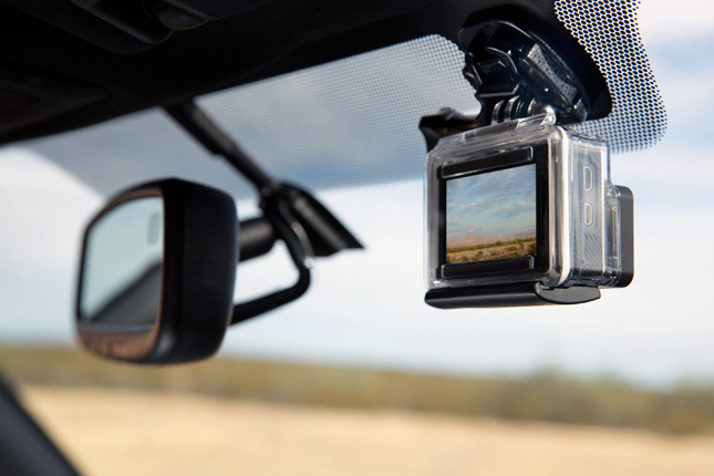 Toyota Tacoma GoPro mount