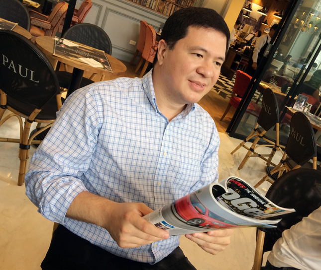 Volkswagen Philippines marketing director Franz Decloedt