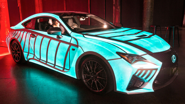 Lexus heartbeat car