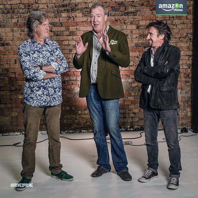 Clarkson, Hammond and May on Amazon Video