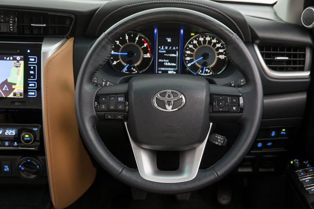 Toyota Fortuner cabin