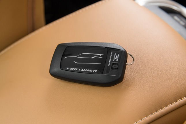 Toyota Fortuner cabin