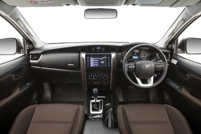 Toyota Fortuner cabin