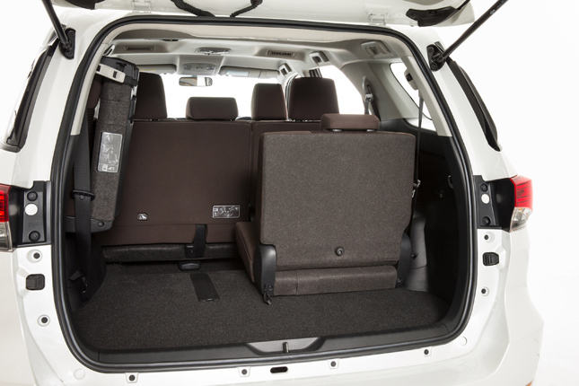 Toyota Fortuner cabin