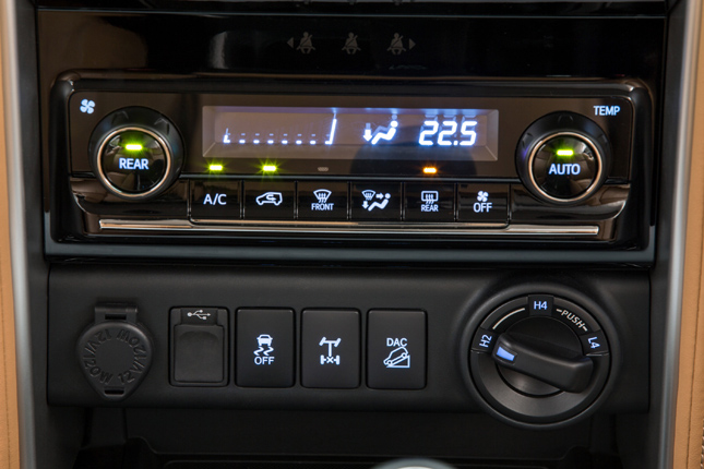Toyota Fortuner cabin