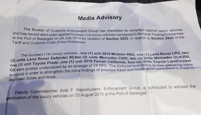 Bureau of Customs Philippines