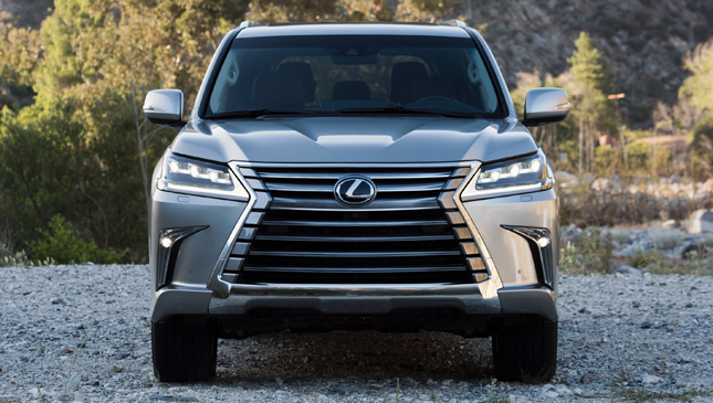 Lexus LX facelift