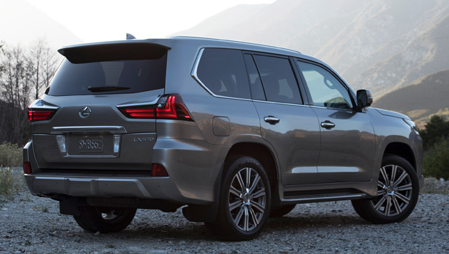 Lexus LX facelift