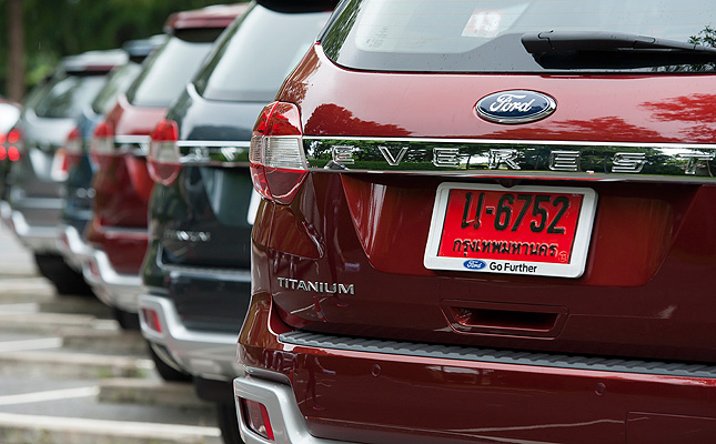 Ford Everest in Thailand