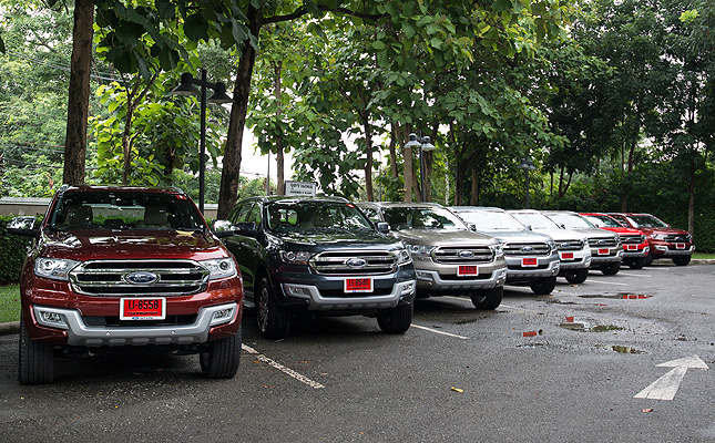 Ford Everest in Thailand