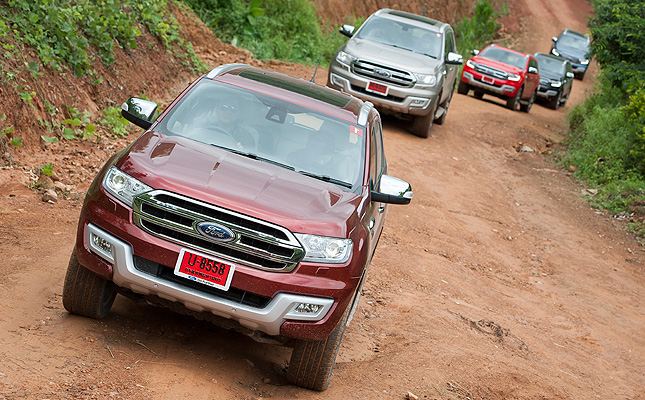 Ford Everest in Thailand
